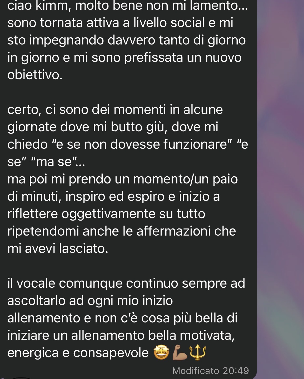 Testimonianza